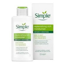 آبرسان سیمپل مدل ریچ برای پوست خشک حجم 125 میلی لیتر| Simple Rich Moisturizer for Dry Skin, 125 ml
